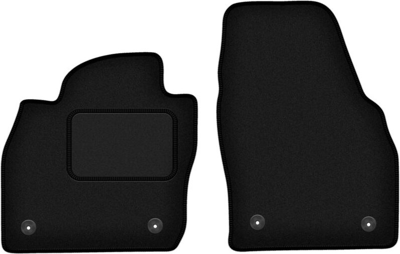 Vordere Matten schwarz für: Skoda Kamiq Crossover (2019-)