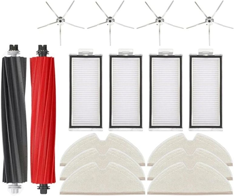 Thumbnail - 16PCS für Staubsauger Hauptseitenbürste Hepa-Filter Mopptuch-A