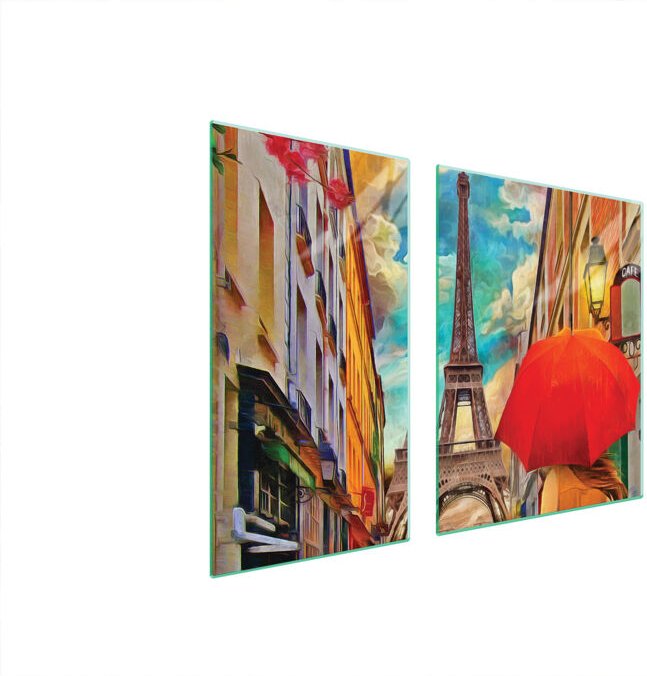 GLASSCHUTZPLATTE FÜR HERD 90x52 PARIS