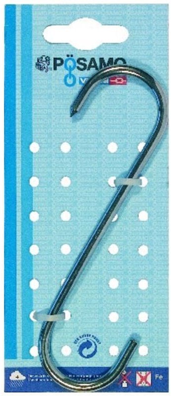 Pösamo Fleischhaken Zn (sb), Durchmesser -5,5mm L-140mm a 1 Stk