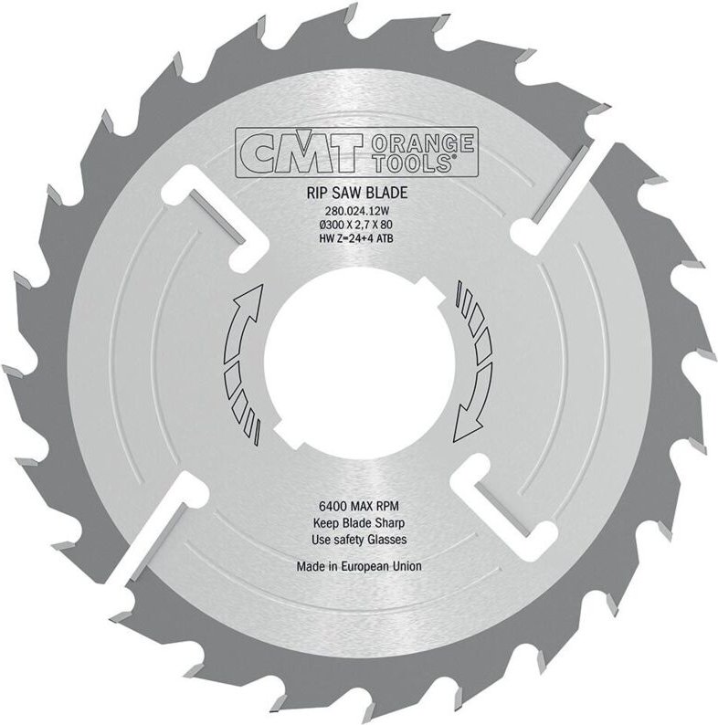280.024.12W MEHRKLINGE MIT FEIN/FEIN-SCHABER HW 300x2,7/1,8x80+K Z24+4 ATB