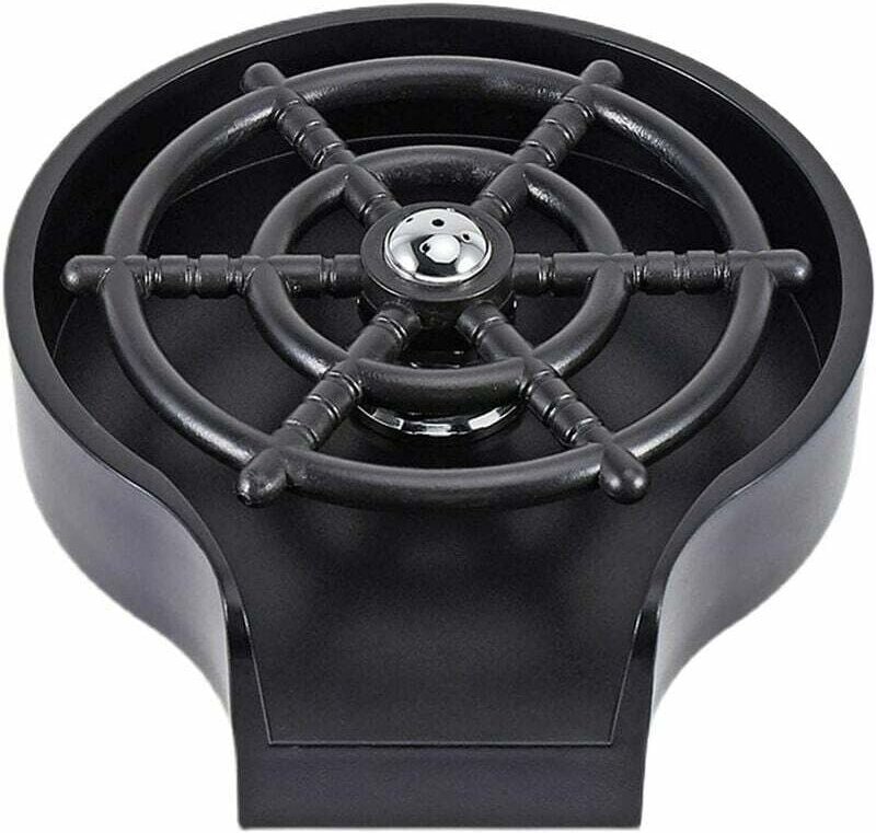 Shining House - Glasscheibe für Spüle, schnelle Reinigung für Weingläser, Trinkgläser, Babyflaschen, Tassen, Küchenspüle...