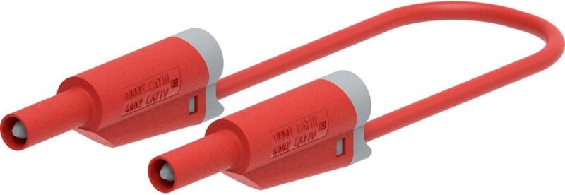 2714-IEC-CD1-50R Messleitung 50 cm Rot 1 St. - Electro Pjp