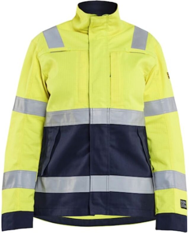 Multinorm-Arbeitsjacke für Damen 4091 – Gelb/Navy XS