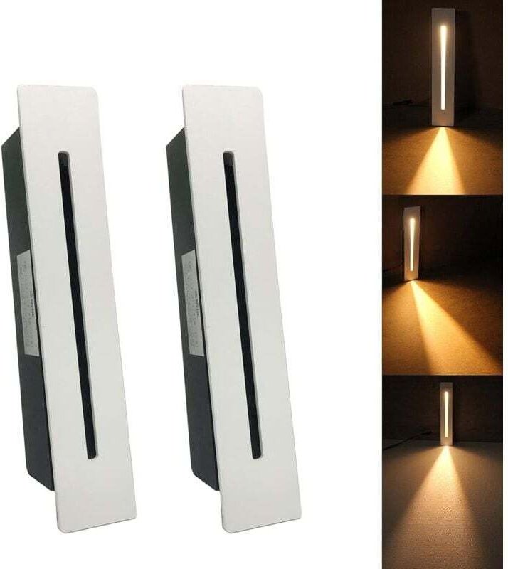 LED-Einbauleuchte für Treppen, Stufenlicht, 3 w, 220 v, für Innenbereiche, Eckwandleuchte, Stufendekorationslampe, Flurt...