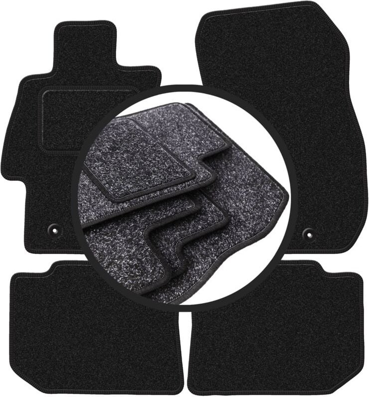 ANTHRA Autofußmatten für: Subaru Legacy VI Limousine (2014-2019)