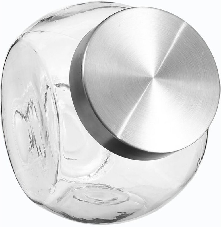 5five Simply Smart - Glas bonbonglas edelstahldeckel 2,1l - 5five