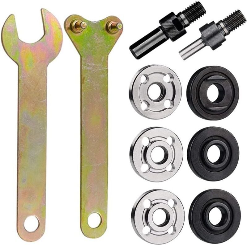 Sollbry - Konverter-Kit für elektrische Bohrmaschine zu Winkelschleifer, 6-mm- und 10-mm-Handbohrmaschinen-Konvertierung...