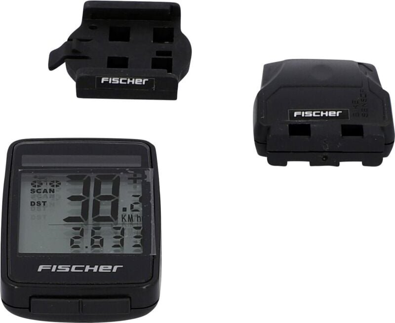 Fischer Fahrrad - computer Funk Solar FitPlus 27 Funktionen Fahrradcomputer