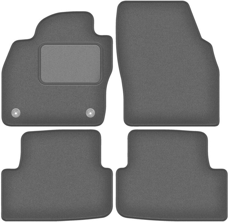 Graphit-Fußmatten für: Seat Ibiza V Fließheck (2017-)