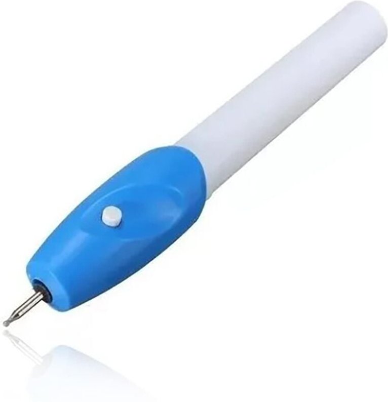 Schnurloser Elektrischer Beschriftungsstift für Glas, Metall, Kunststoff, Leder, Automatische DIY-Gravur mit Feiner Hand...