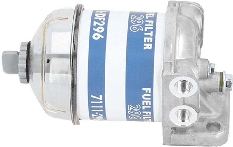 CHOYCLIT Kraftstofffilterbaugruppe 7111 296 Ersatz passend für Massey Ferguson 133 135 140 145 165 168 175 178