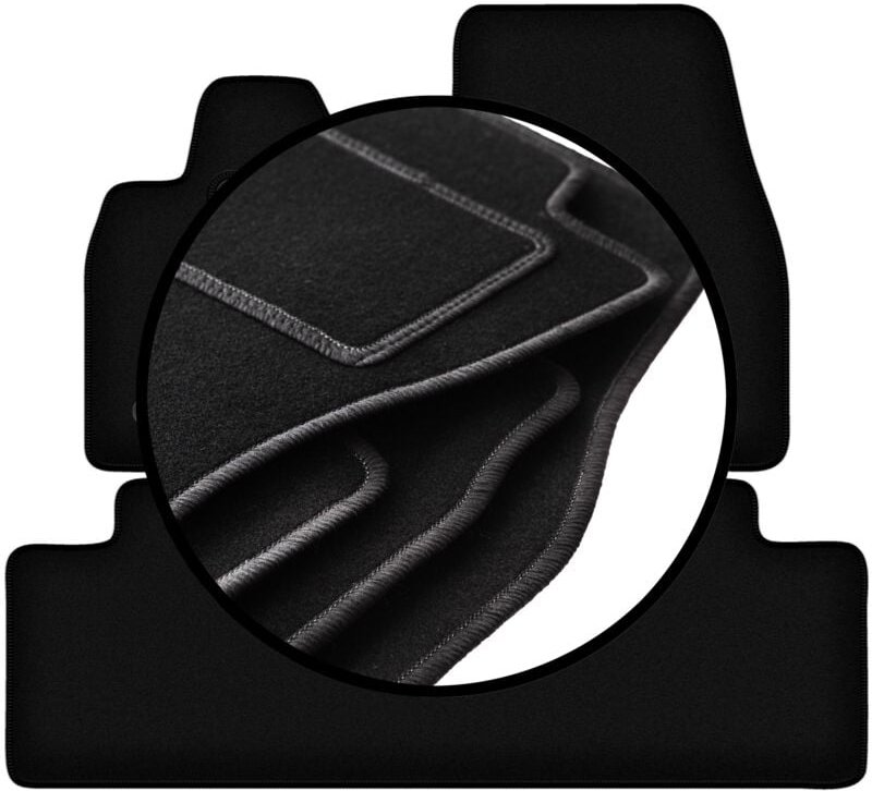 Komplettset Veloursmatten für: Ford Mustang Mach-e 0 (2020-)