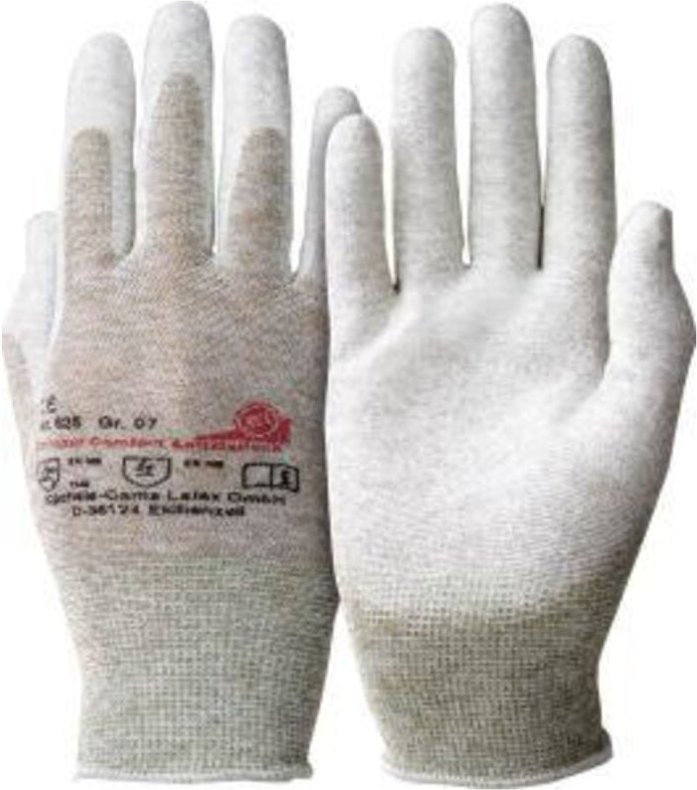 KCL - Camapur Comfort Antistatik 625-8 Polyamid Arbeitshandschuh Größe (Handschuhe): 8, m en 16350:201