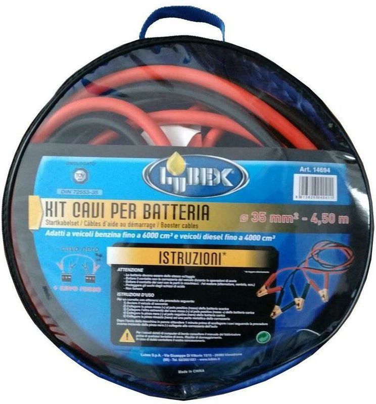 Autokabel fÜr batterie 16mm/3mt 14692 - Lubex