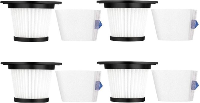 Thumbnail - 4 Set Ersatzfilter Sieb Bildschirm für K17 Cordless Staubsauger Ersetzen Filter Teile