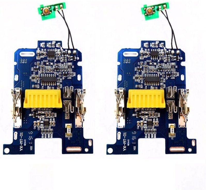 Tlily - BL1830 Li-Ionen-Akku-Ladeschutzplatine für 18 v, 2 Stück