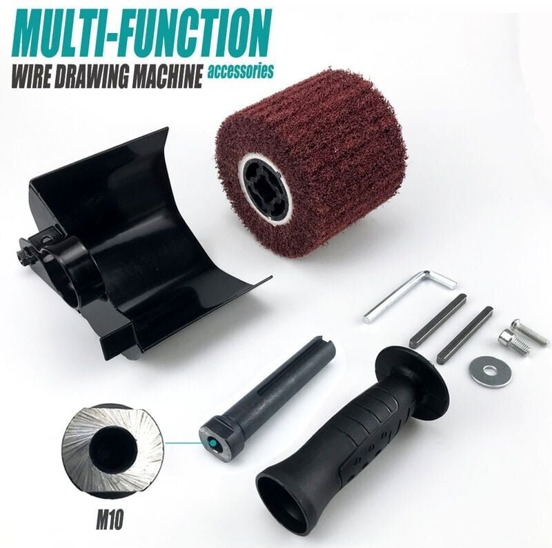 Poliermaschine und Zubehör für Winkelschleifer, Winkelschleifer-Zubehör M10 Polierrad-Ziehmaschine
