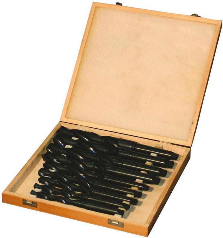 Holzmann - Set mit 10 Morsekegel-Bits hss x Metall 24 - 31,5 cm spsmk3