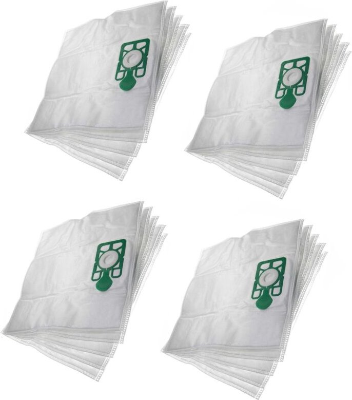 20x Staubsaugerbeutel Ersatz für Numatic NVM-2BH, 604016 für Staubsauger - Mikrovlies, 43cm x 43cm Weiß - Vhbw
