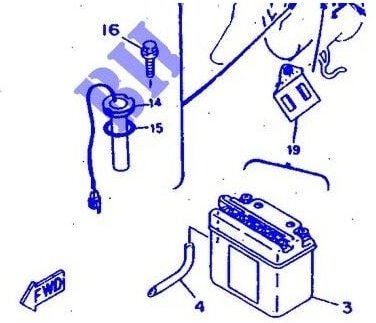 4VV-H5753-00 Wahrnehmungsdichtung – Booster 50 97 - Yamaha