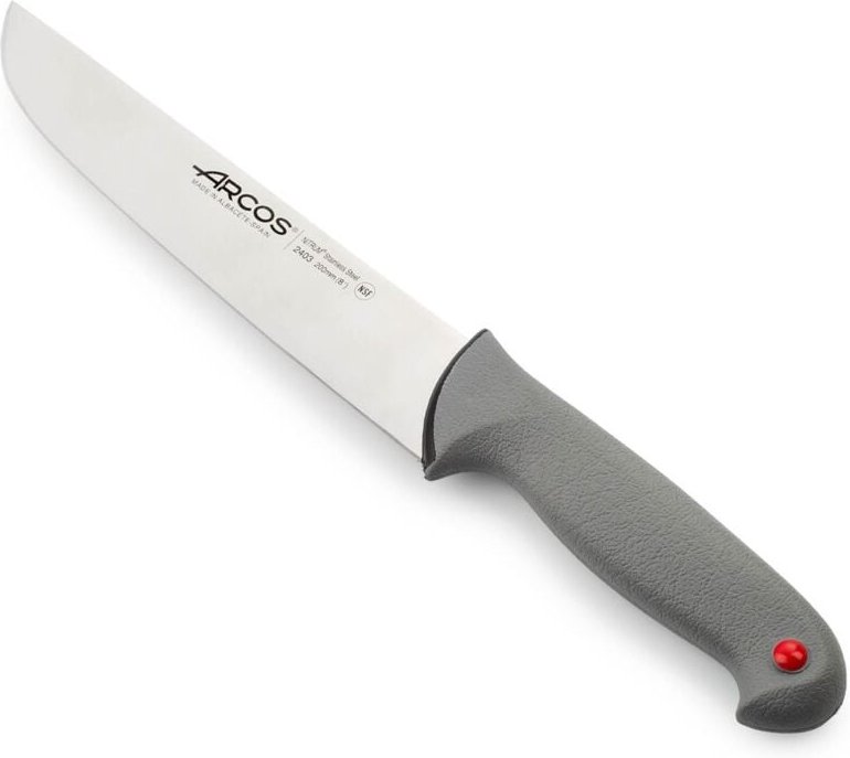 Metzgermesser Arcos Farbe - Prof 240300 Edelstahl Nitrum und mango ergonomisches Polypropylen und 20 cm Klinge, Vitrine