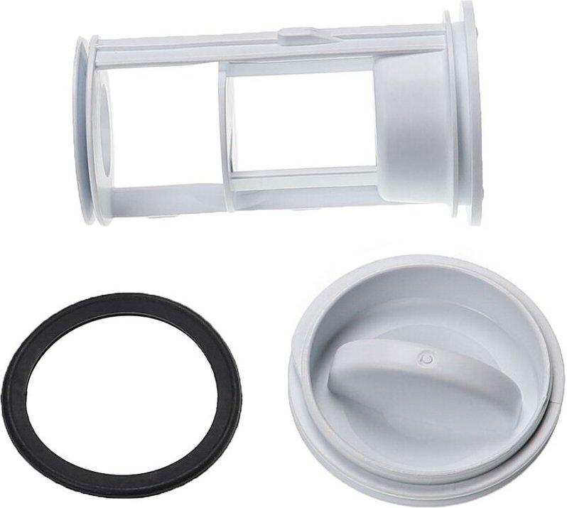 Flusensieb kompatibel mit AEG/Electrolux Lavamat LVMT3060 914261035-00, 914261102-00 Waschmaschine - Vhbw