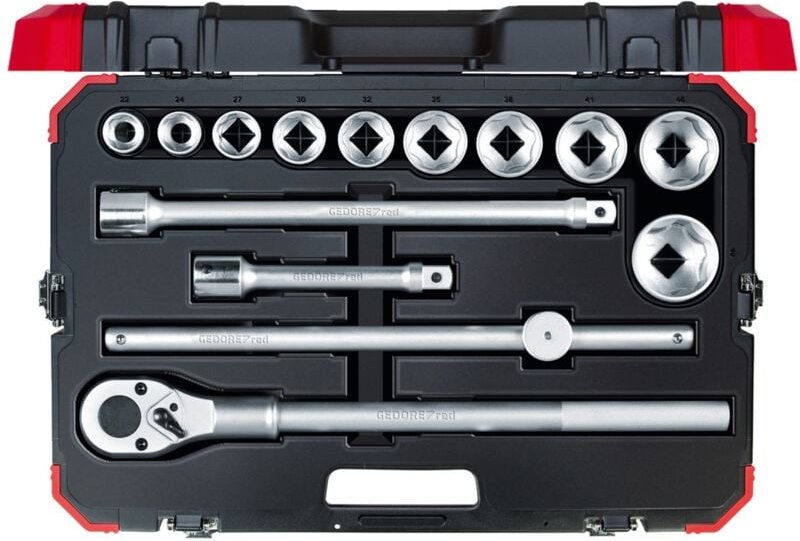 Gedore Steckschlüssel-Satz 3/4 22-50mm 14-tlg.