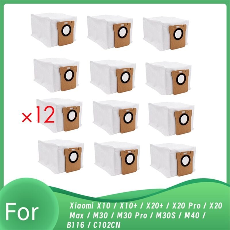 Thumbnail - 12 Stück Staubbeutel für X10 / X10+ X20+ X20 Pro Staubsauger