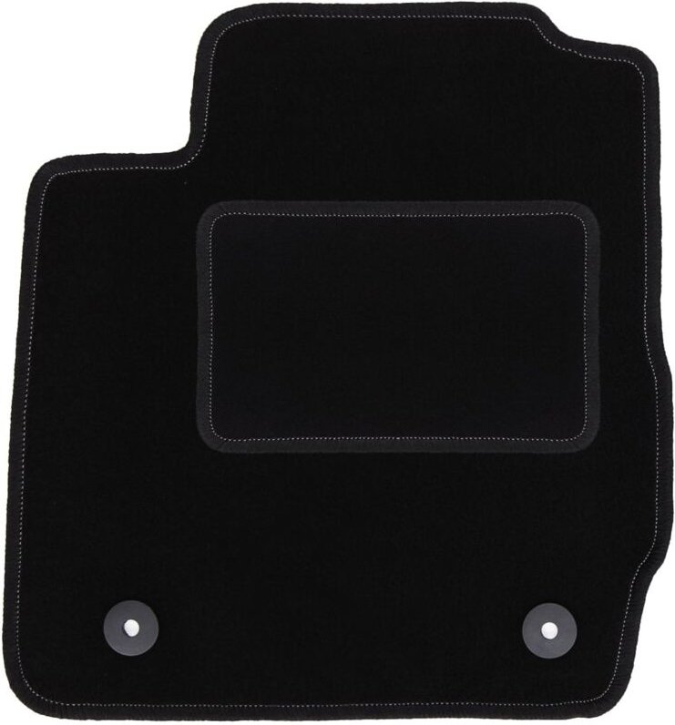 Fahrermatte schwarz für: Mazda 2 II Fließheck (2007-2015)