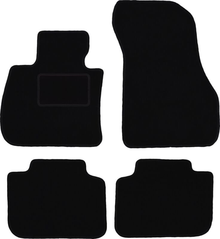 Schwarze Velours-Fußmatten für: BMW X2 F39 SUV (2018-)