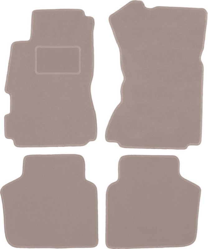 Beige Veloursmatten für: Honda Legend II Limousine (1991-1996)