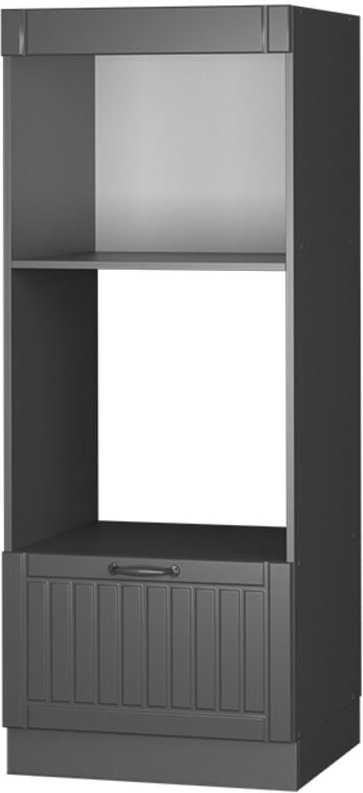Mikrowellenschrank Fame-Line, Dunkelgrau, 60 cm offen, Vicco