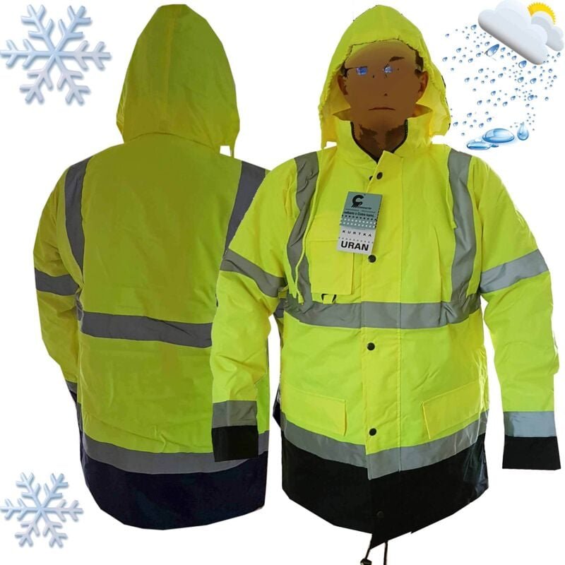 Uran Y Winter-Sicherheits-Arbeitsjacke L