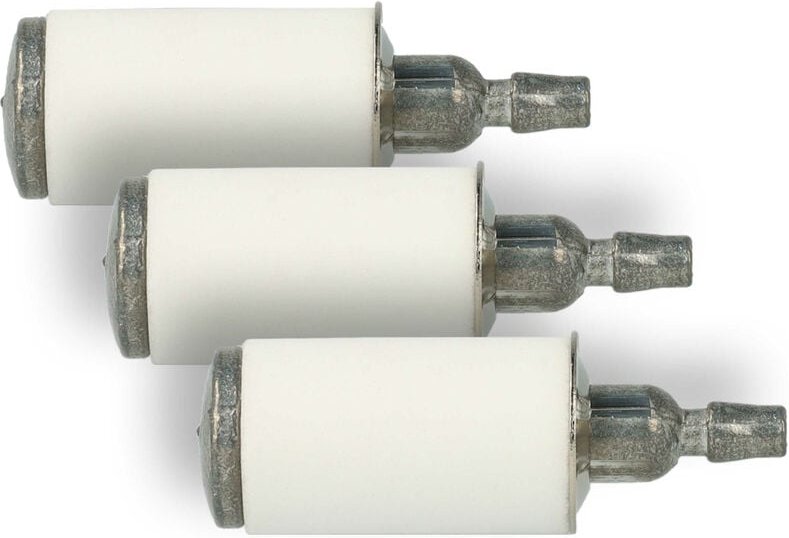 Vhbw - 3x Kraftstofffilter kompatibel mit Craftsman 358794743, 358794750, 358794744 Gartengeräte z.B. Motorsäge, Motorse...