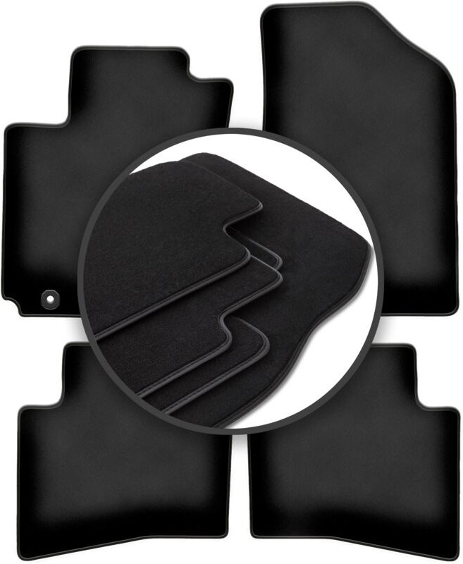 Premium-Fußmatten für: Kia Rio III UB Fließheck (2011-2017)