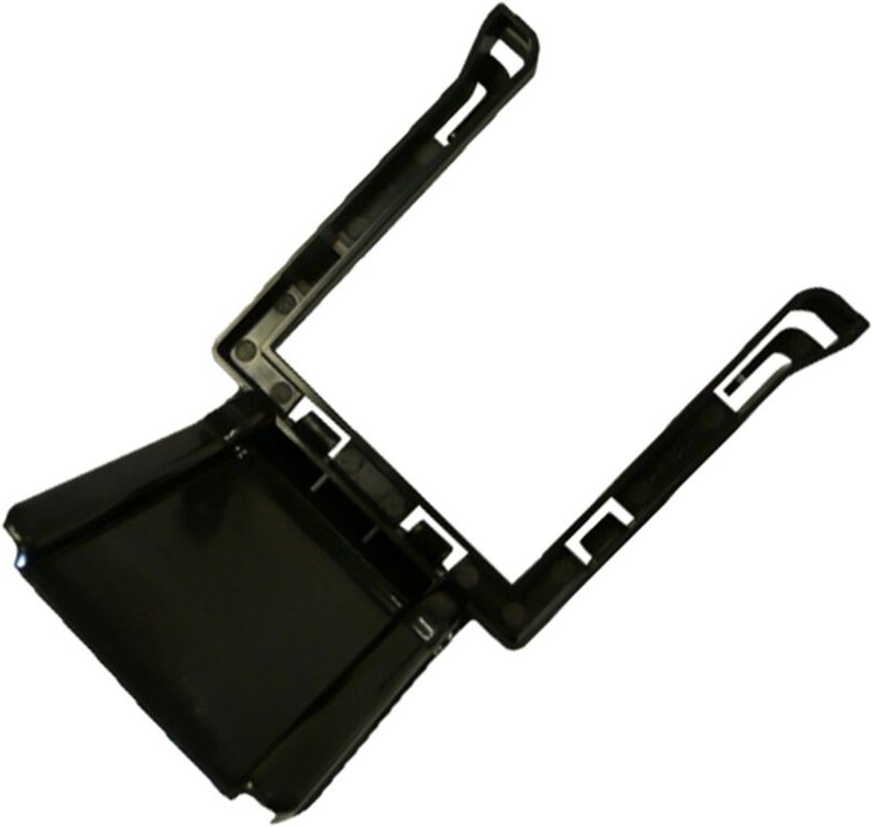 Ersatzteil - Staubsaugerbeutel-Halterung (schwarz) - Moulinex rowenta, tefal