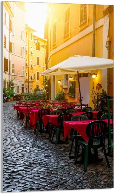 Glasschneidebrett 30x52 Uliczka