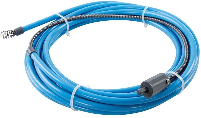 Rohrreinigungsspirale mit Bohrmaschinenantrieb 6 mm x 7 m