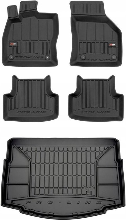 SET 3D Gummimatten VW Golf 7 HB 2012-2020 d