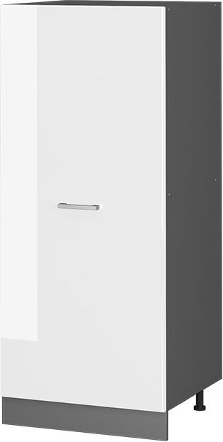 Vicco - Hochschrank R-Line, Weiß Hochglanz, 60 cm
