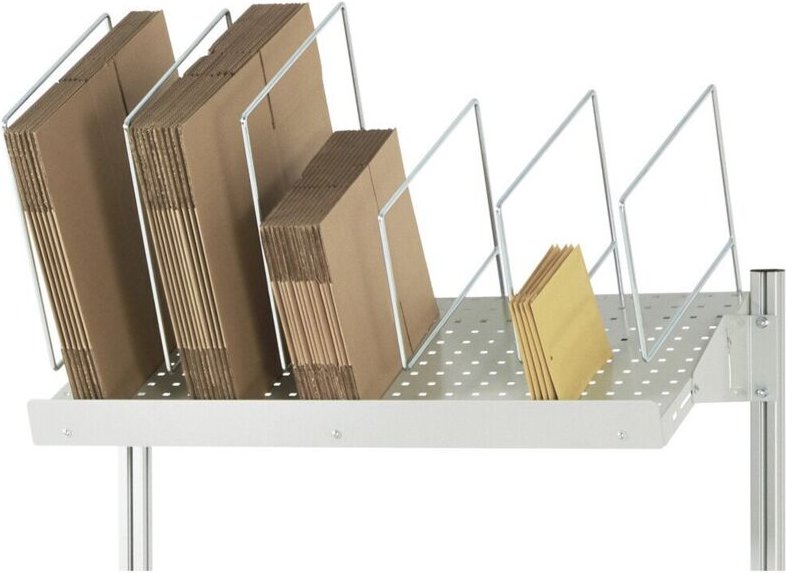 Kartonagenmagazin, B1000(915)xT450xH500mm, RAL7035 - RAU