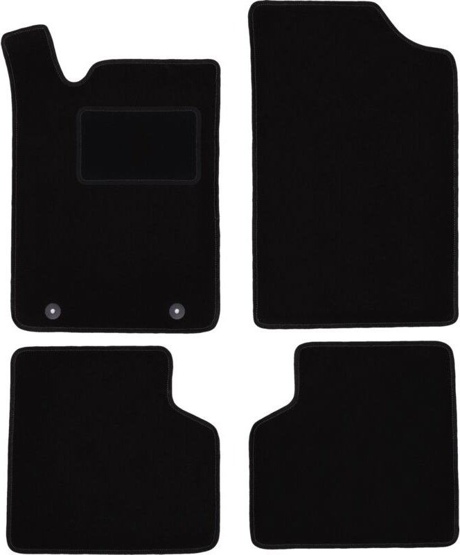 Schwarze Veloursmatten für: Citroen Xantia X1 / X2 Break, Kombi, Liftback (1993-2001)