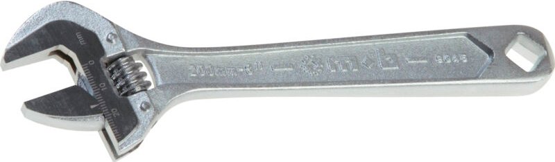 PEDDINGHAUS Einmaulschlüssel DIN3117B verstellbar 28.5/200 mm