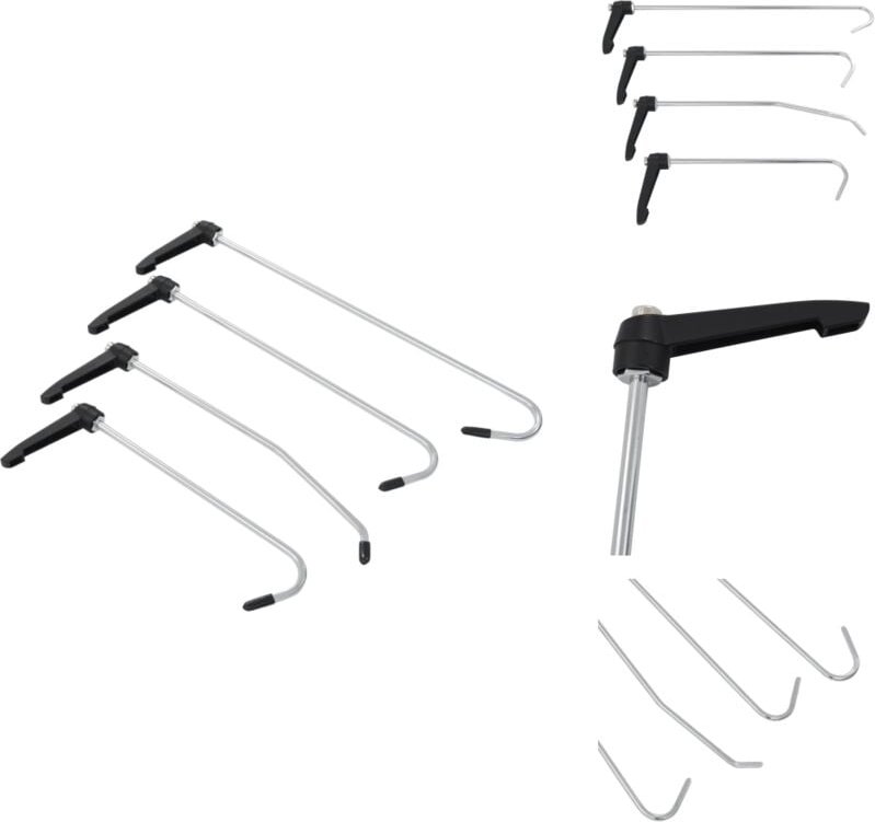 Vidaxl - 4-tlg. Ausbeulwerkzeug Set - Dellen Reparatur - Autolackschutz - Ausbeuler - Auto Werkstatt - Blechbearbeitung