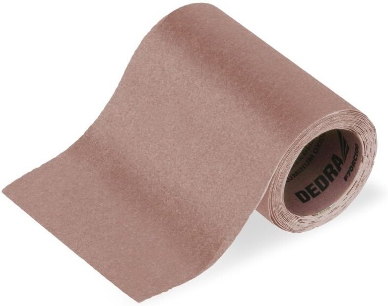 Thumbnail - DEDRA Schleifgeweberolle 3m x 115mm - Körnung 40, zum Schleifen und Polieren