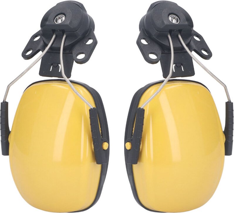 Eosnow 1 Paar Schutzhelm-Ohrenschützer, Geräuschreduzierungshelm, Schutzhelm, Gehörschutz, Ohrenschützer für die Baustel...