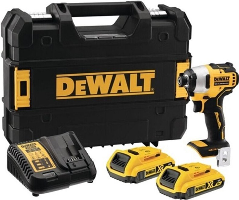 Dewalt - DCF809D2T Akku Schlagschrauber bürstenlos 18V - 2Ah 2 Akkus tstak Koffer
