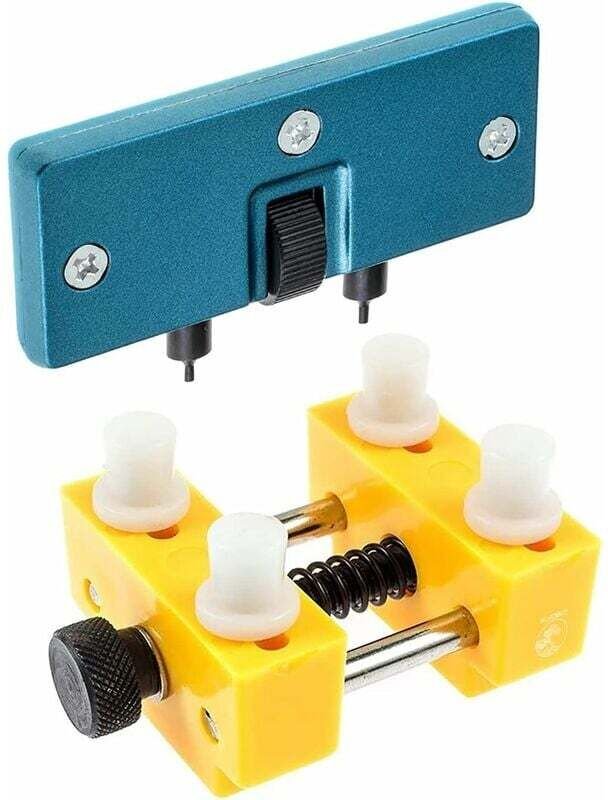 Verstellbares Uhrmacher-Reparaturwerkzeug für Uhrenrückseitengehäuse, Reparaturwerkzeug und Uhrengehäuseöffner, Stützsch...