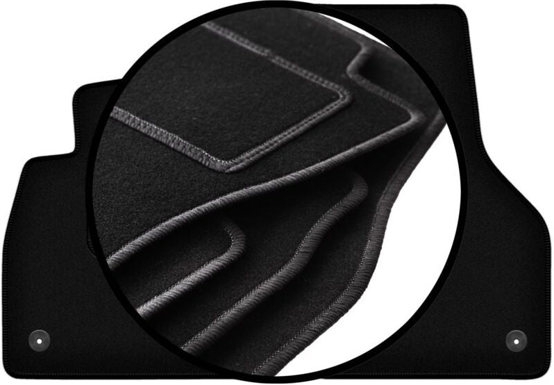 Komplettset Veloursmatten für: Audi TT III Coupé (2015-)